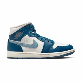 Padded chic Wmns Air Jordan 1 Mid 'French Blue'