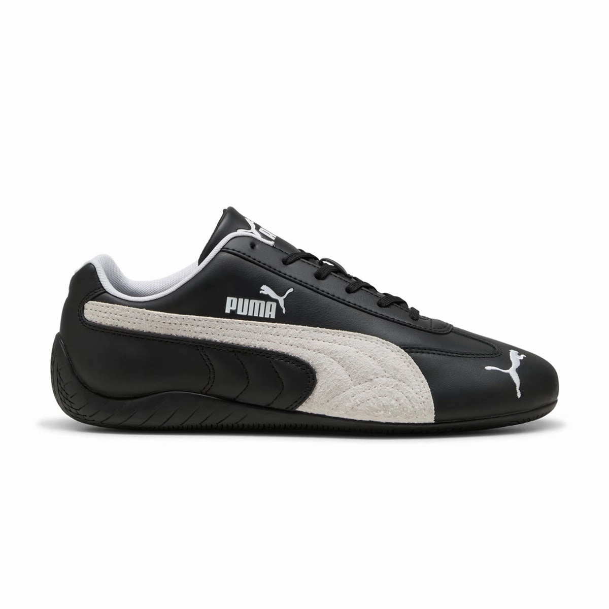 Speedcat Leather 'Black White' Lightweight Step Comfort