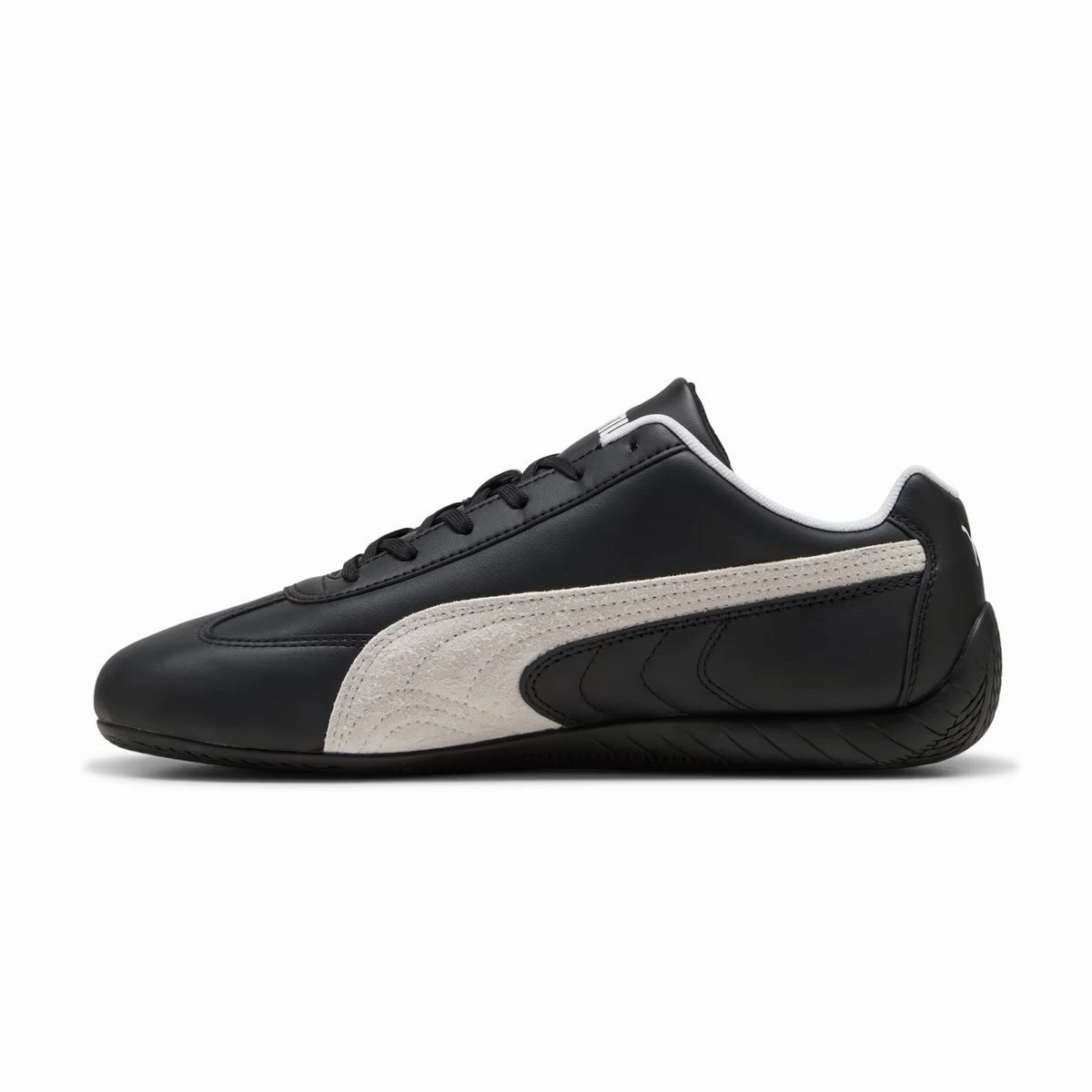 Speedcat Leather 'Black White' Lightweight Step Comfort