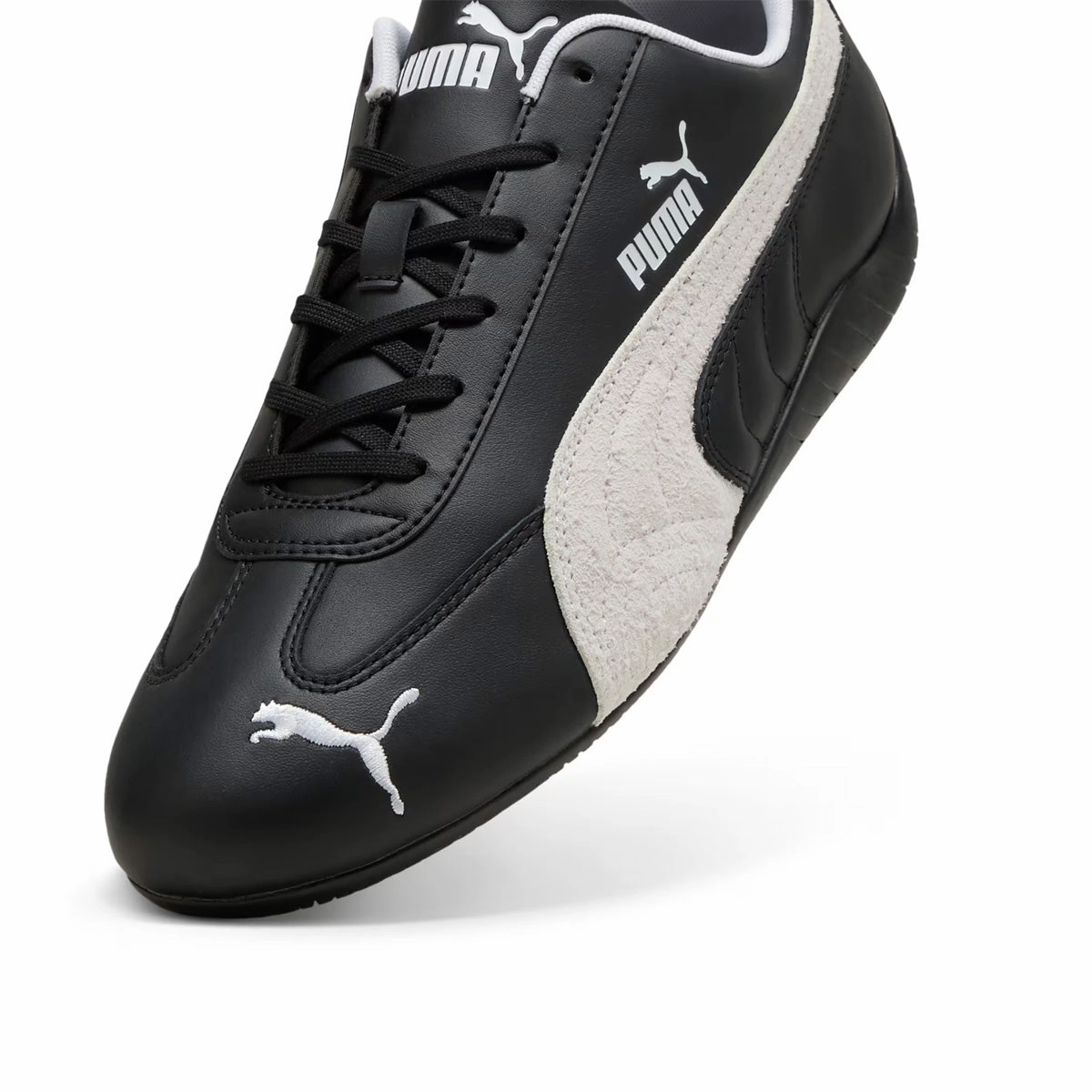 Speedcat Leather 'Black White' Lightweight Step Comfort