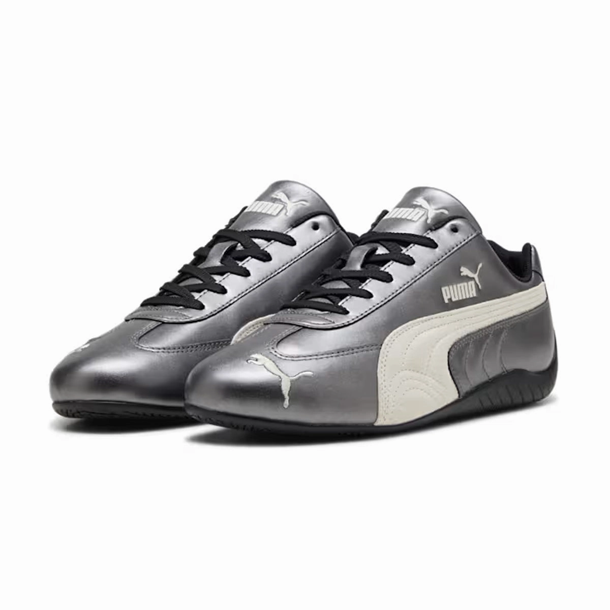 Speedcat Metallic 'Black' Urban Step-On Move Comfort Layer