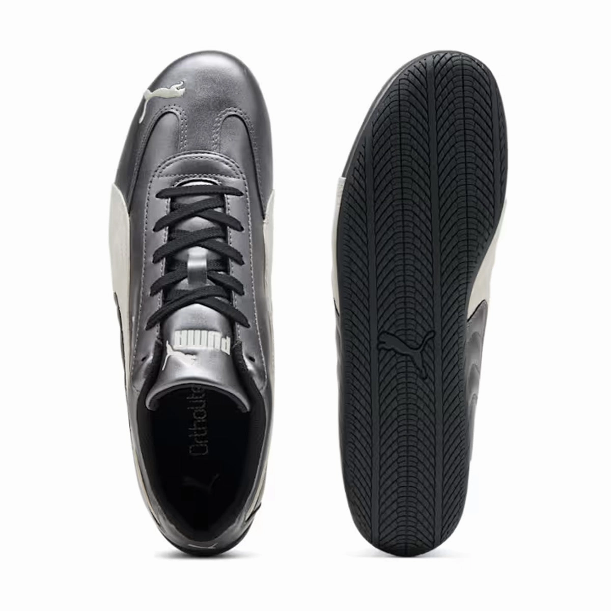 Speedcat Metallic 'Black' Urban Step-On Move Comfort Layer