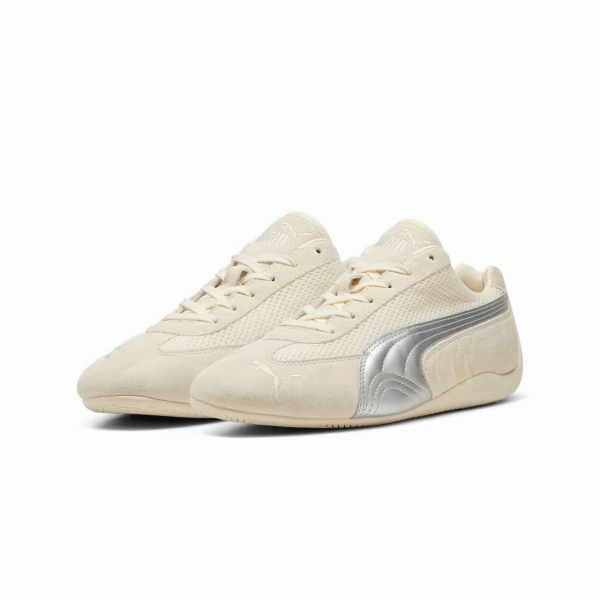 Speedcat Premium 'Frosted Ivory Matte Silver' Lightweight Profile