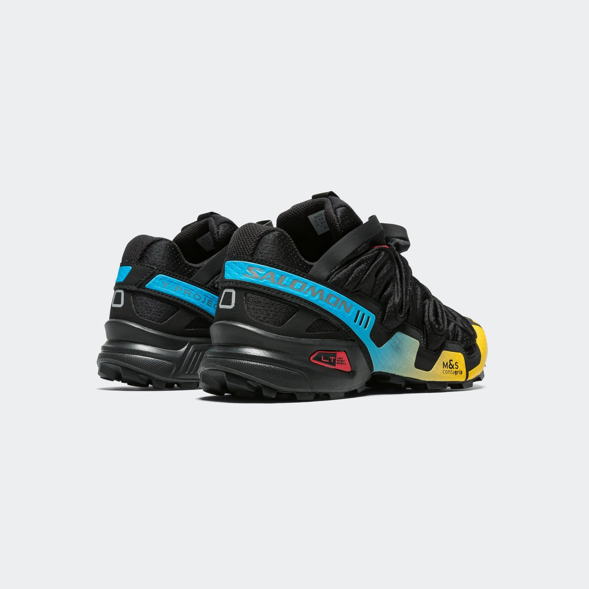 Speedcross 3 x Y/PROJECT - Black/Lemon-Transcend Blue Trendy twist