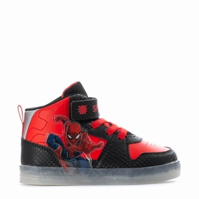 soft - sole shoes heritage - brand shoes Spiderman High Top - Toddler