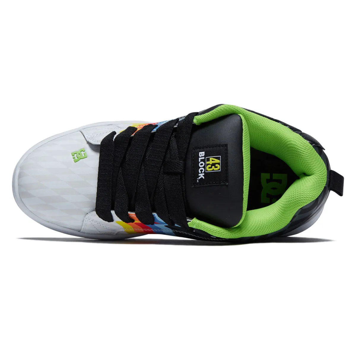 Sport Comfort DC x 43i Court Graffik Shoes - Black/White/Multi