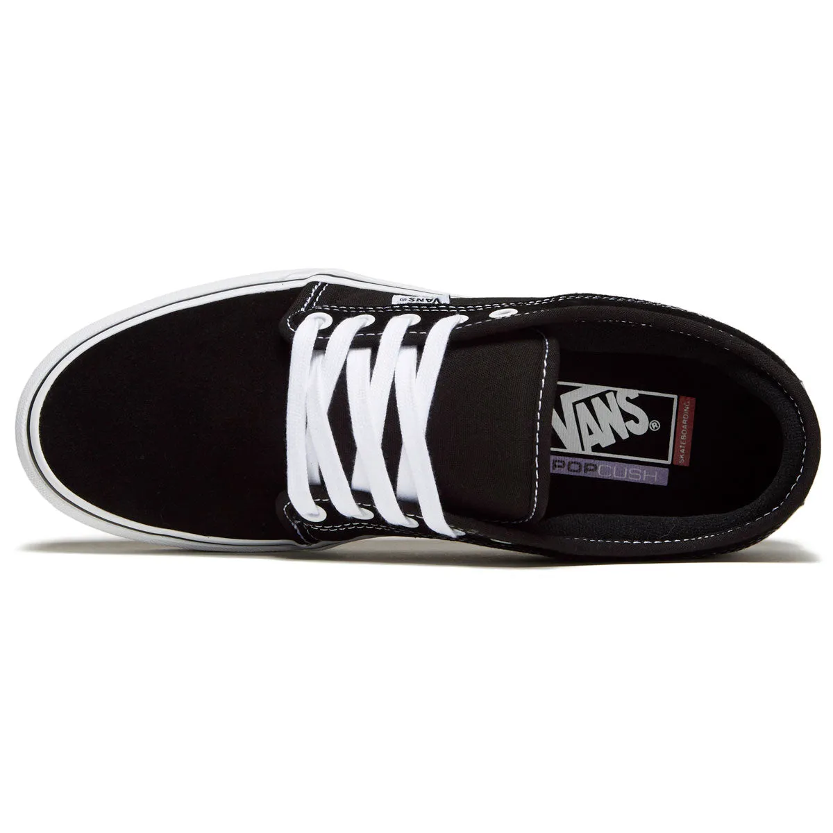 Sport Walk Vans Skate Chukka Low Shoes - Black/White