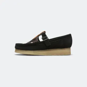 High-Traction Sole Womens Wallabee T Bar - Black Interest