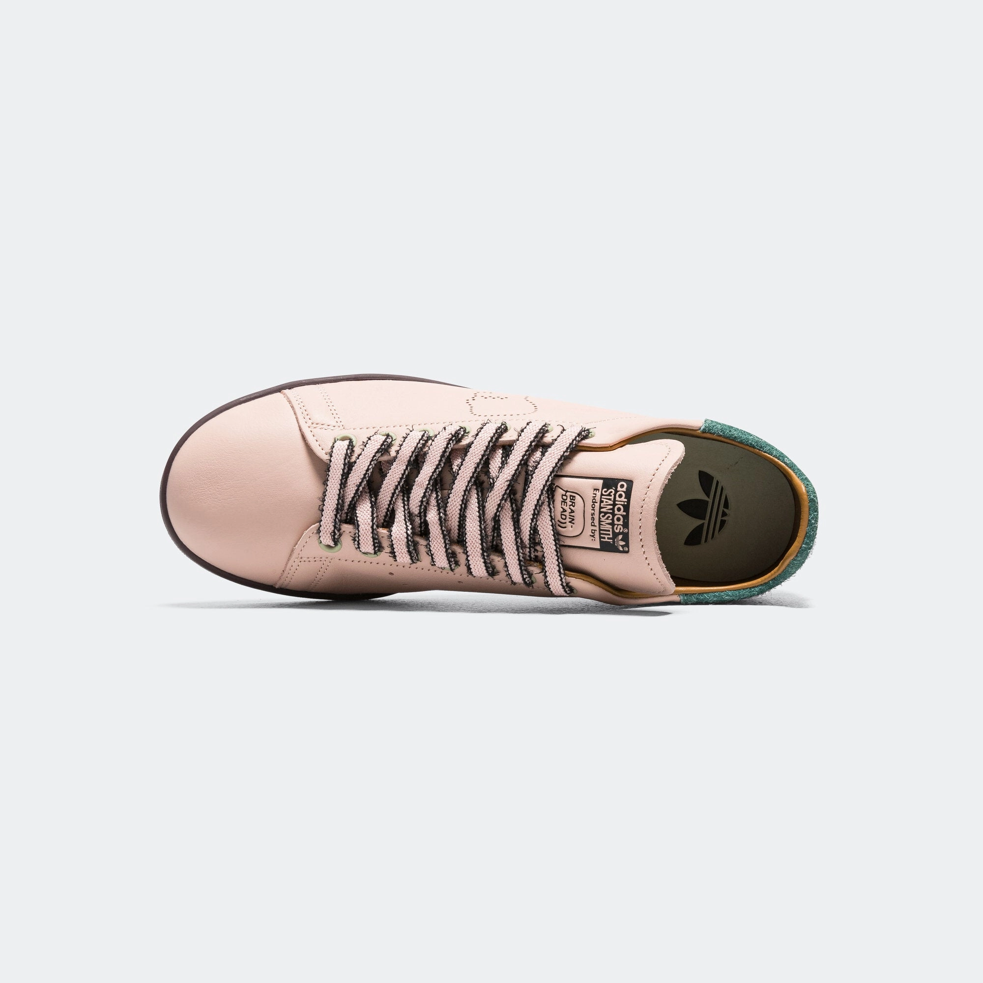 Stan Smith x Brain Dead - Vapour Pink/Mineral Green-Mesa Padded flexibility