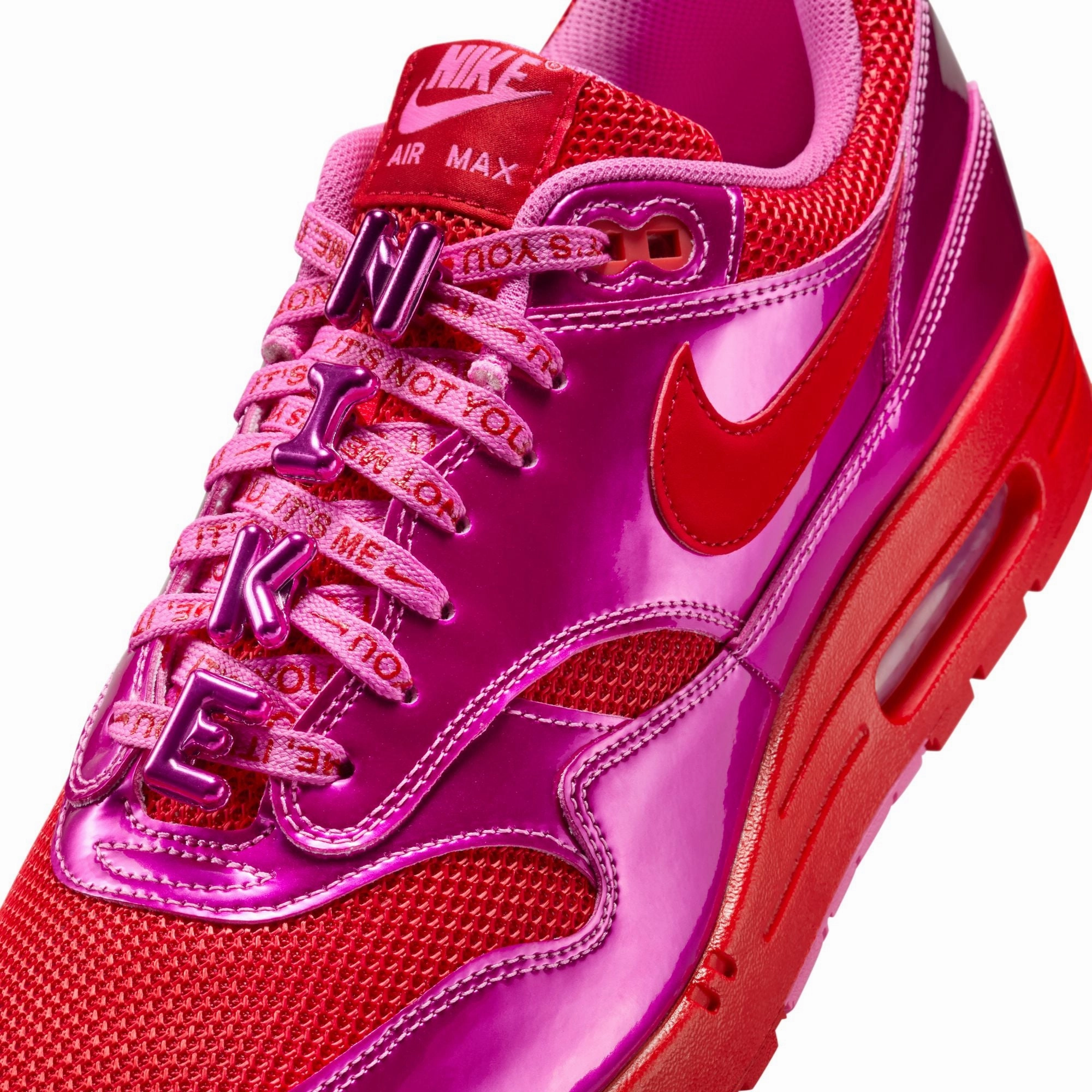 Statement flair Nike Mens Air Max 1 Premium "Valentine's Day" Shoes