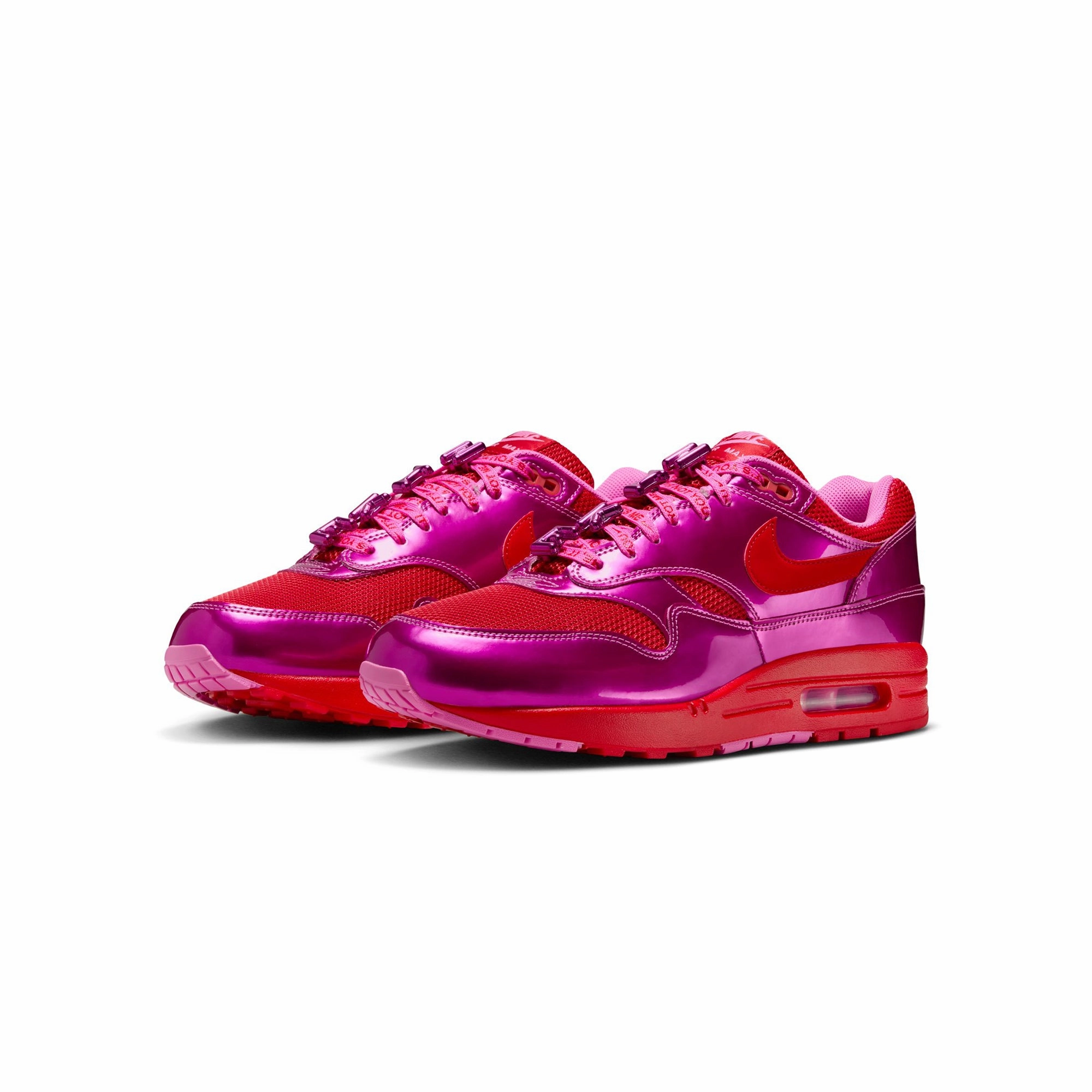 Statement flair Nike Mens Air Max 1 Premium "Valentine's Day" Shoes