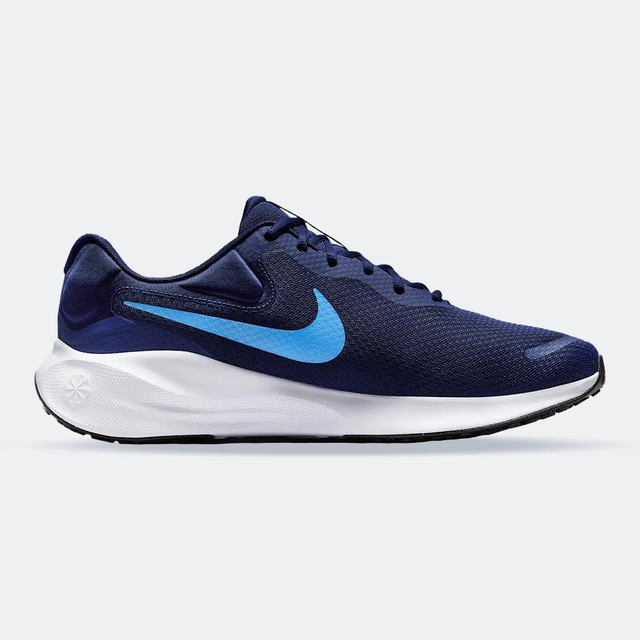 Statement Men's Wide Fit Nike FB8501-400 Revolution 7 Running Sneakers