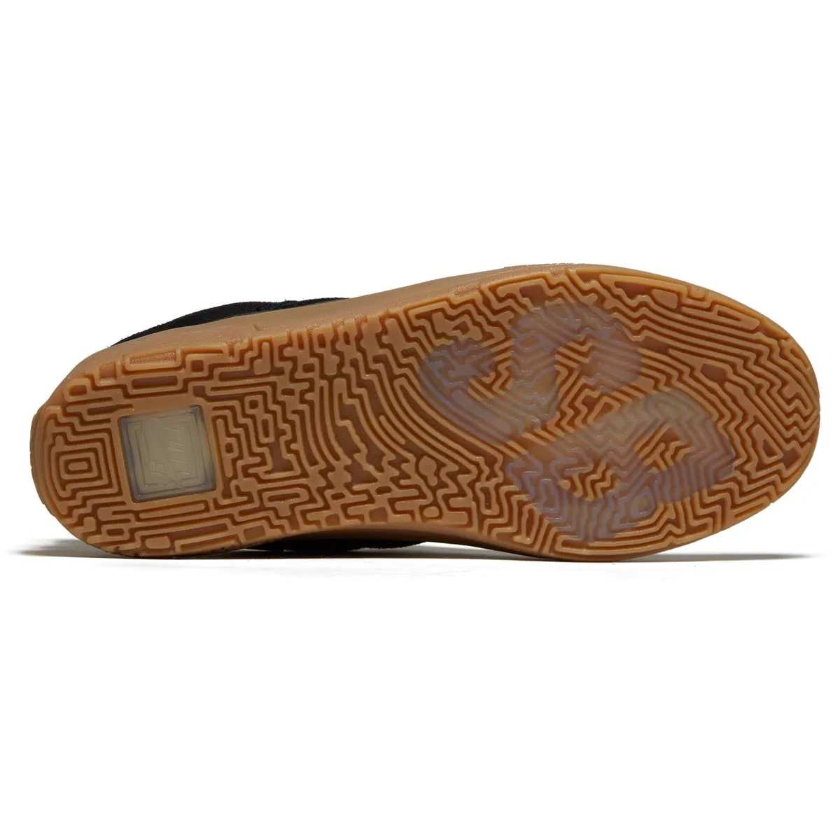 Step Comfort Nike SB Youth Day One Shoes - Black/Black/Gum Light Brown/White