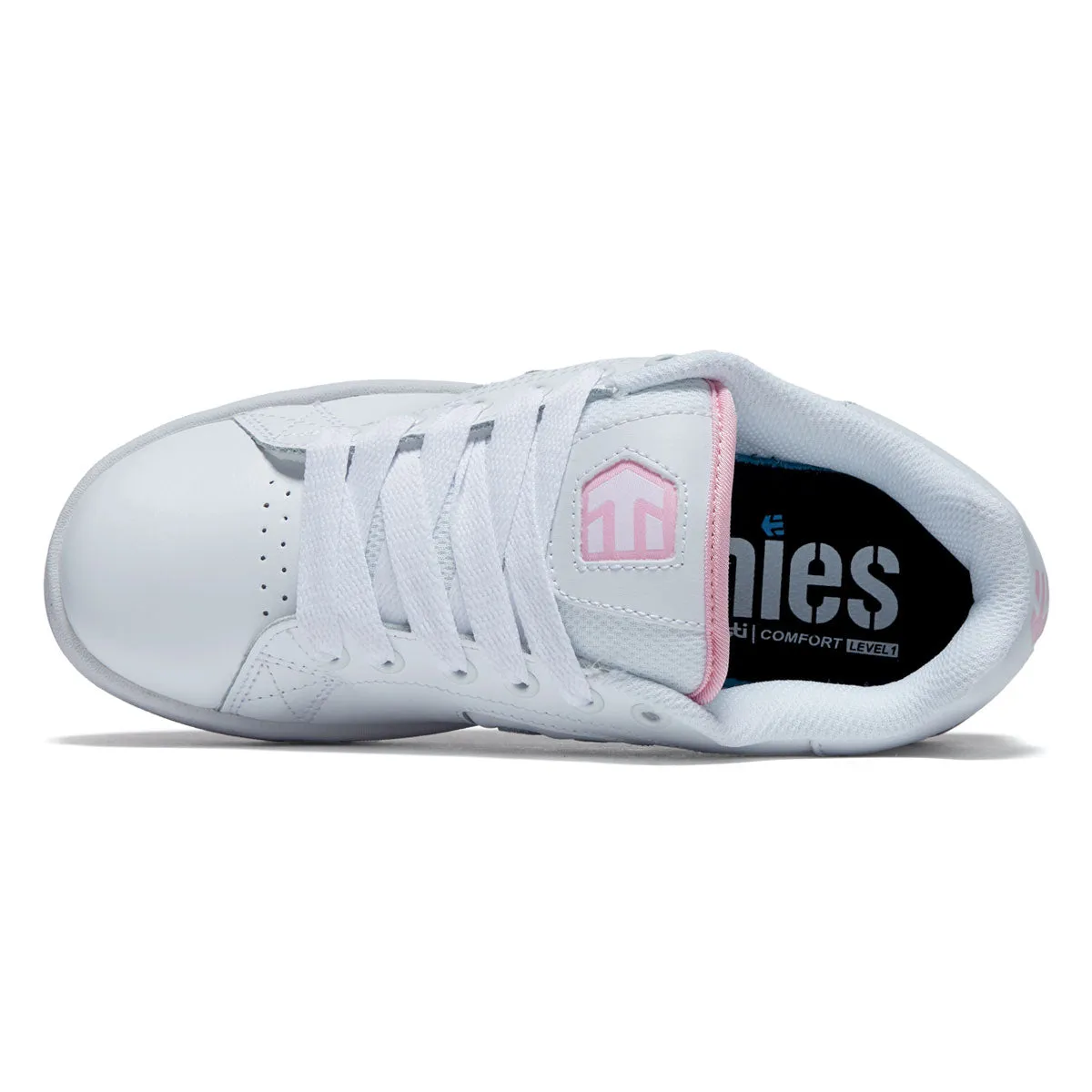 Step Elite Etnies Womens Callicut Shoes - White/Pink