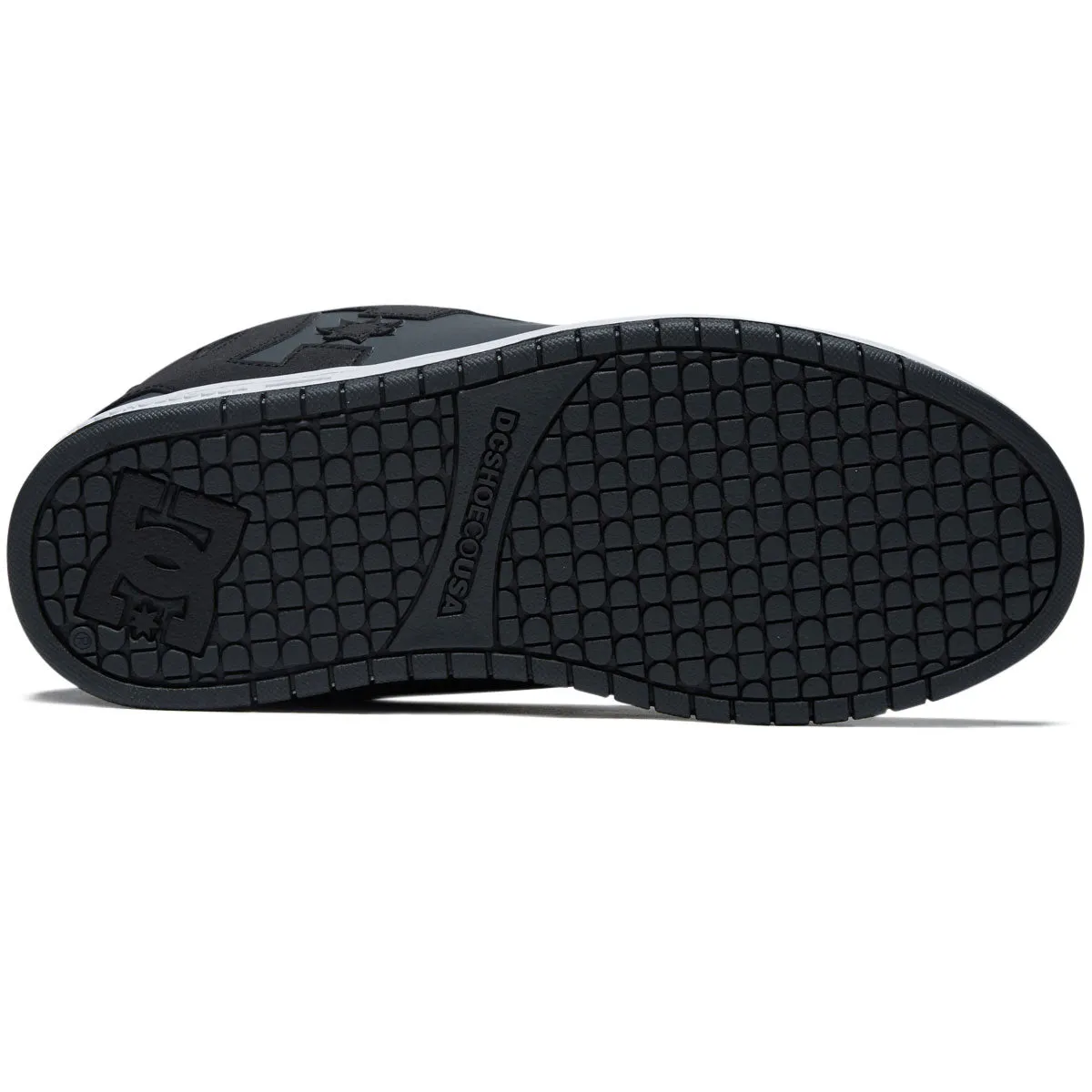 Step Guard DC Court Graffik Shoes - Dark Grey/Black/White