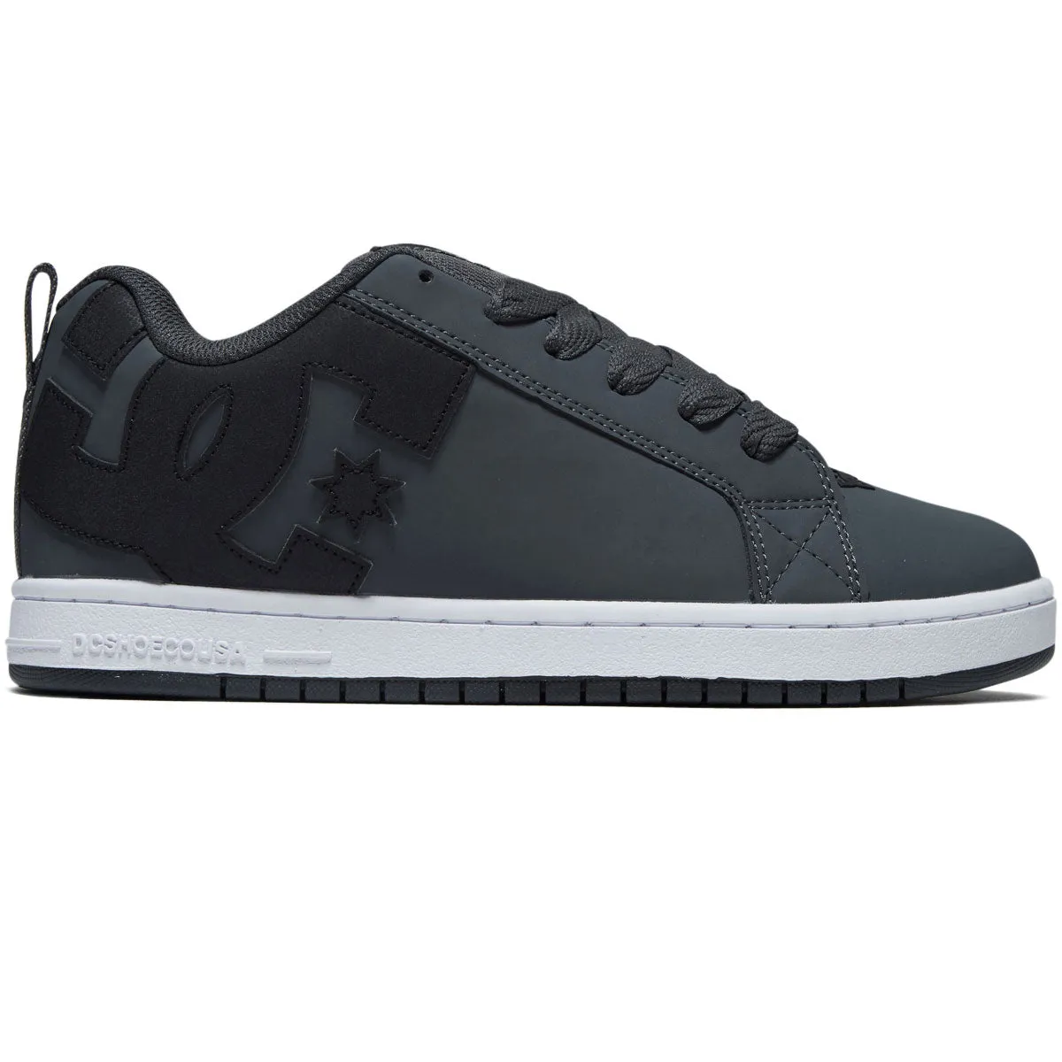 DC Court Graffik Shoes - Dark Grey/Black/White Easy Use