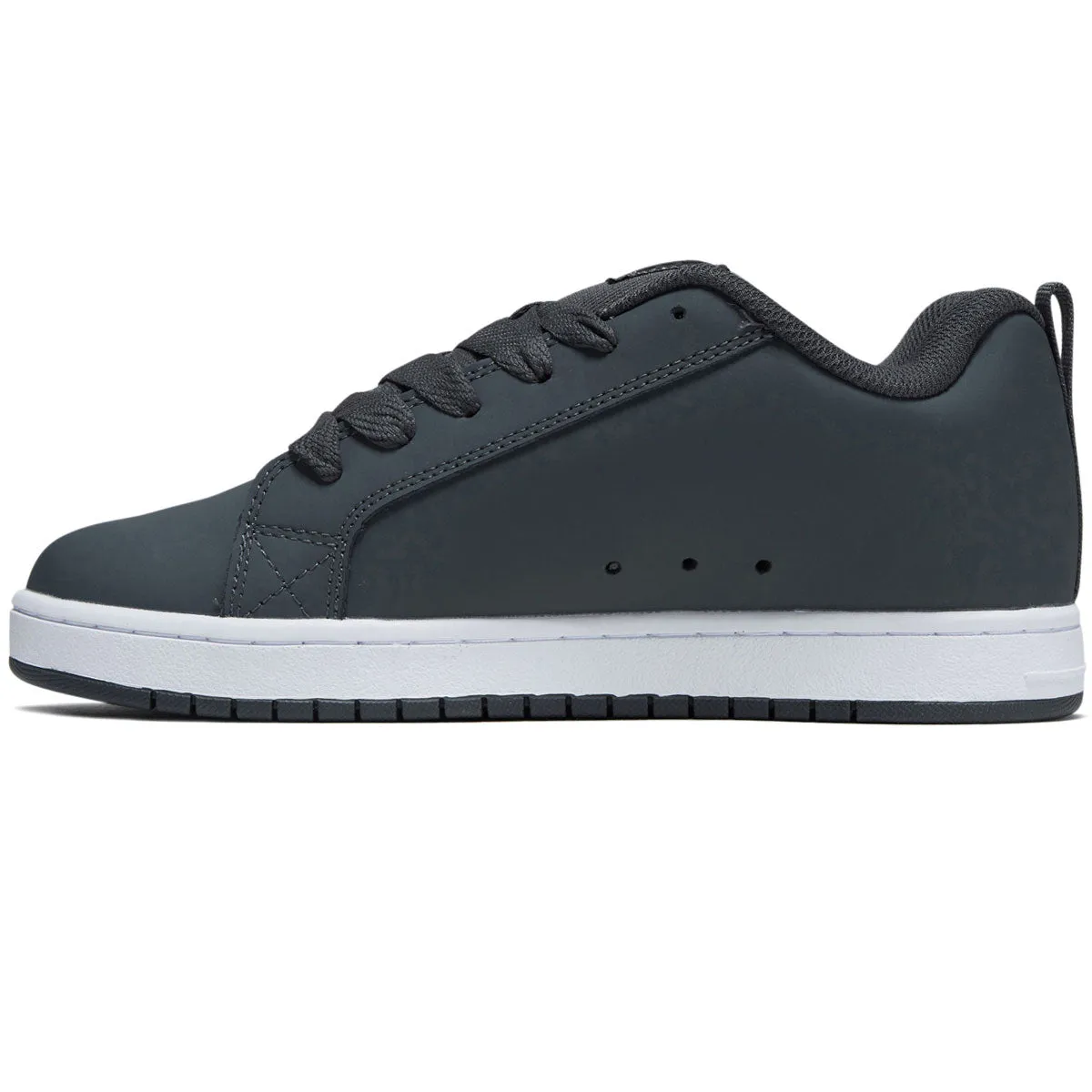 Step Guard DC Court Graffik Shoes - Dark Grey/Black/White
