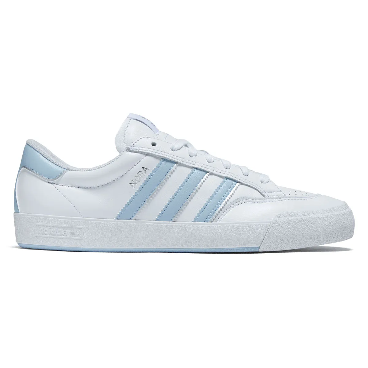 Rugged Step Adidas Nora Shoes - Ftwr White/Clear Sky/Silver Metallic