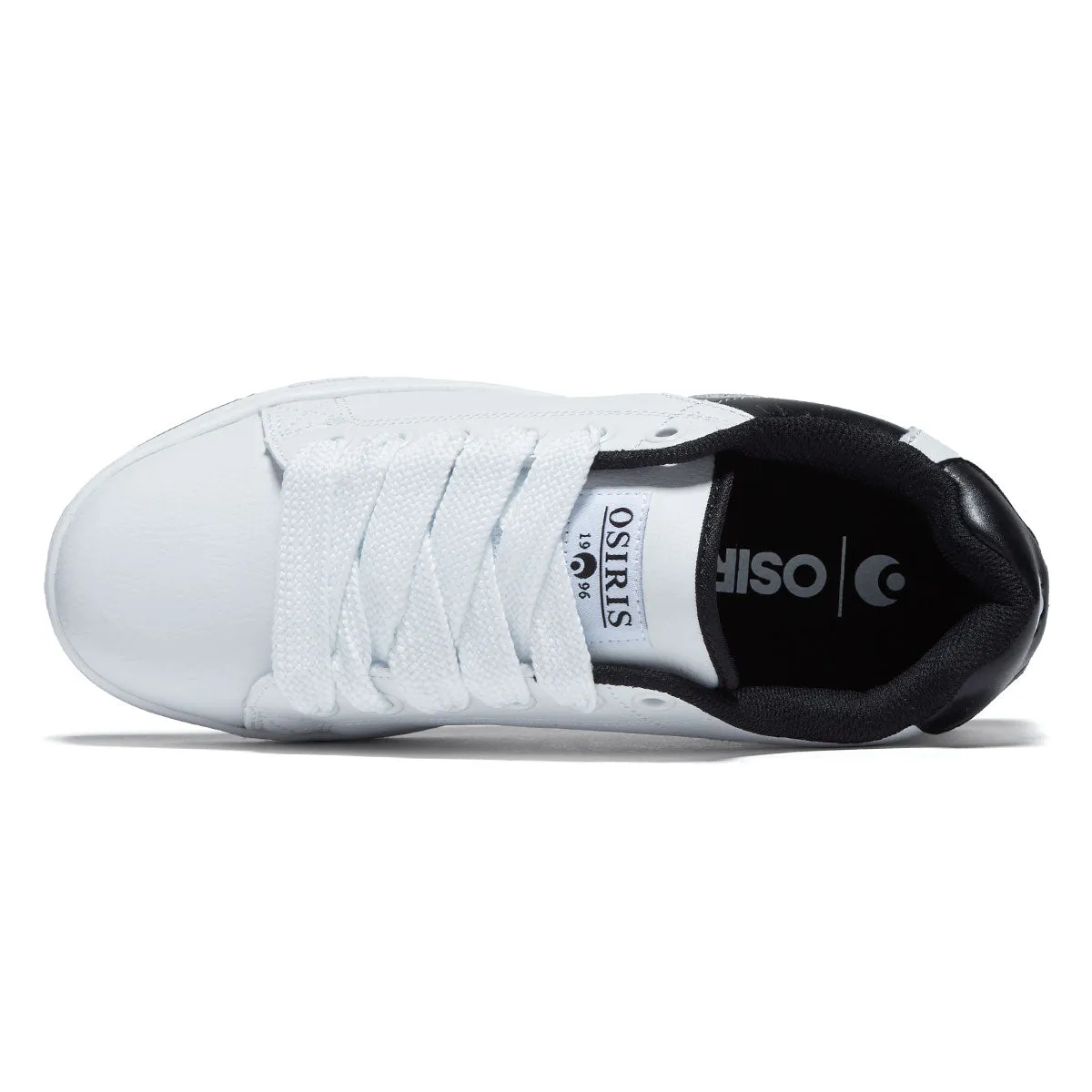 Street Comfort Osiris Troma Alt Shoes - White/White/Black