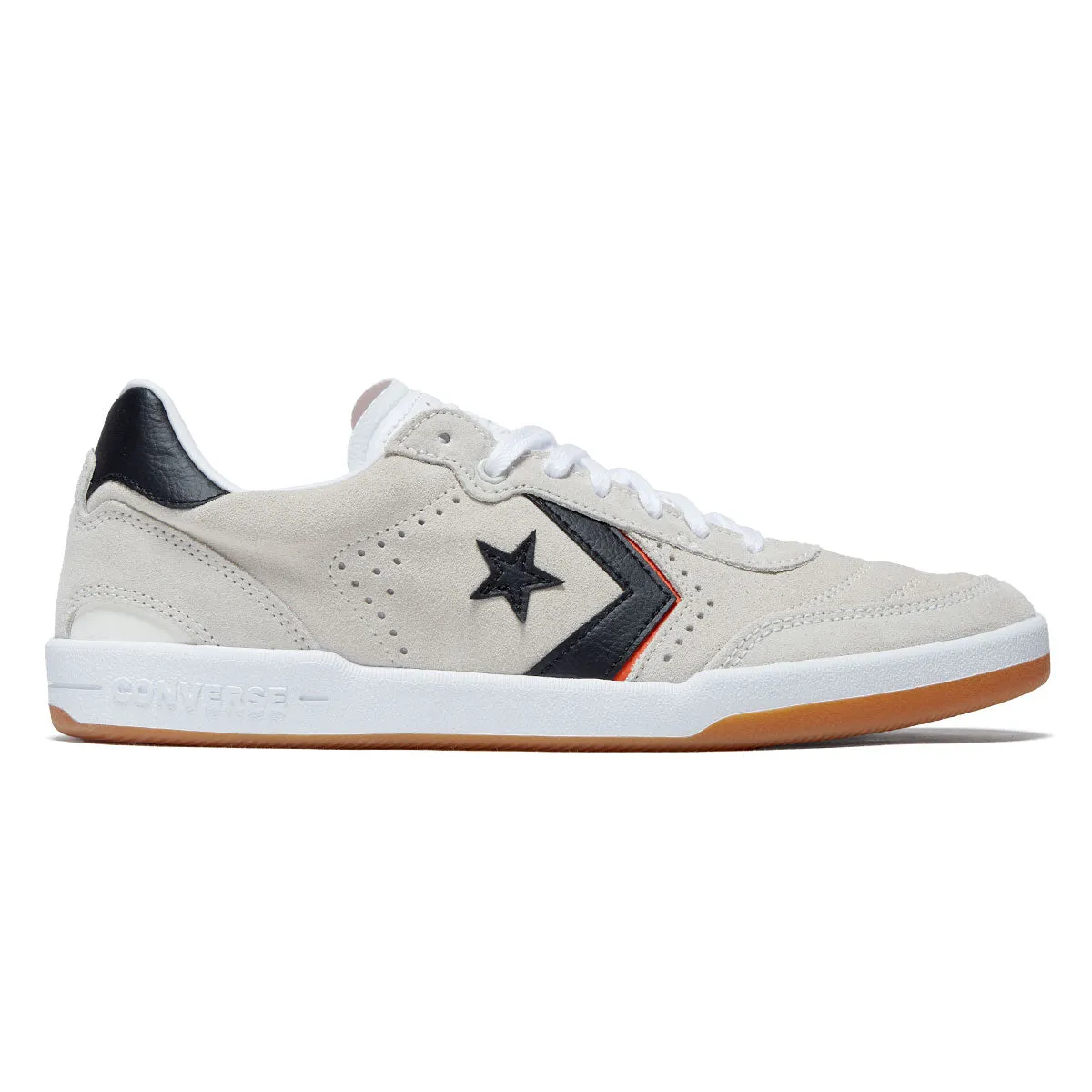 Sleek Step Converse Louie Lopez Pro 2 Shoes - Egret/White/Orange