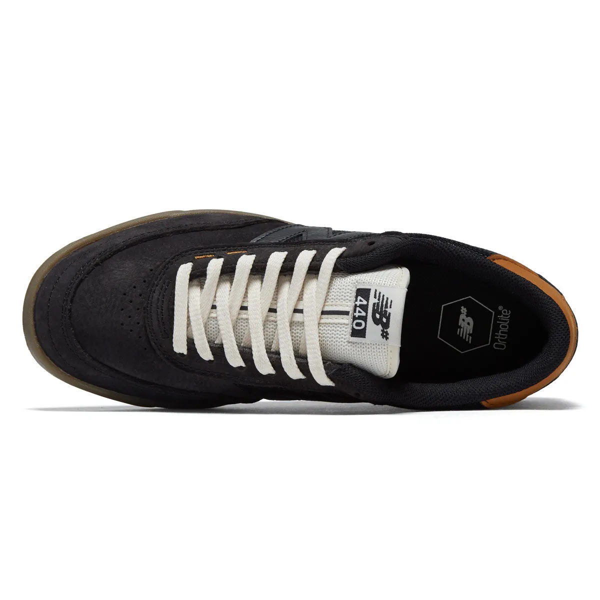 Street Edge Max New Balance 440 V2 Shoes - Black/Gum
