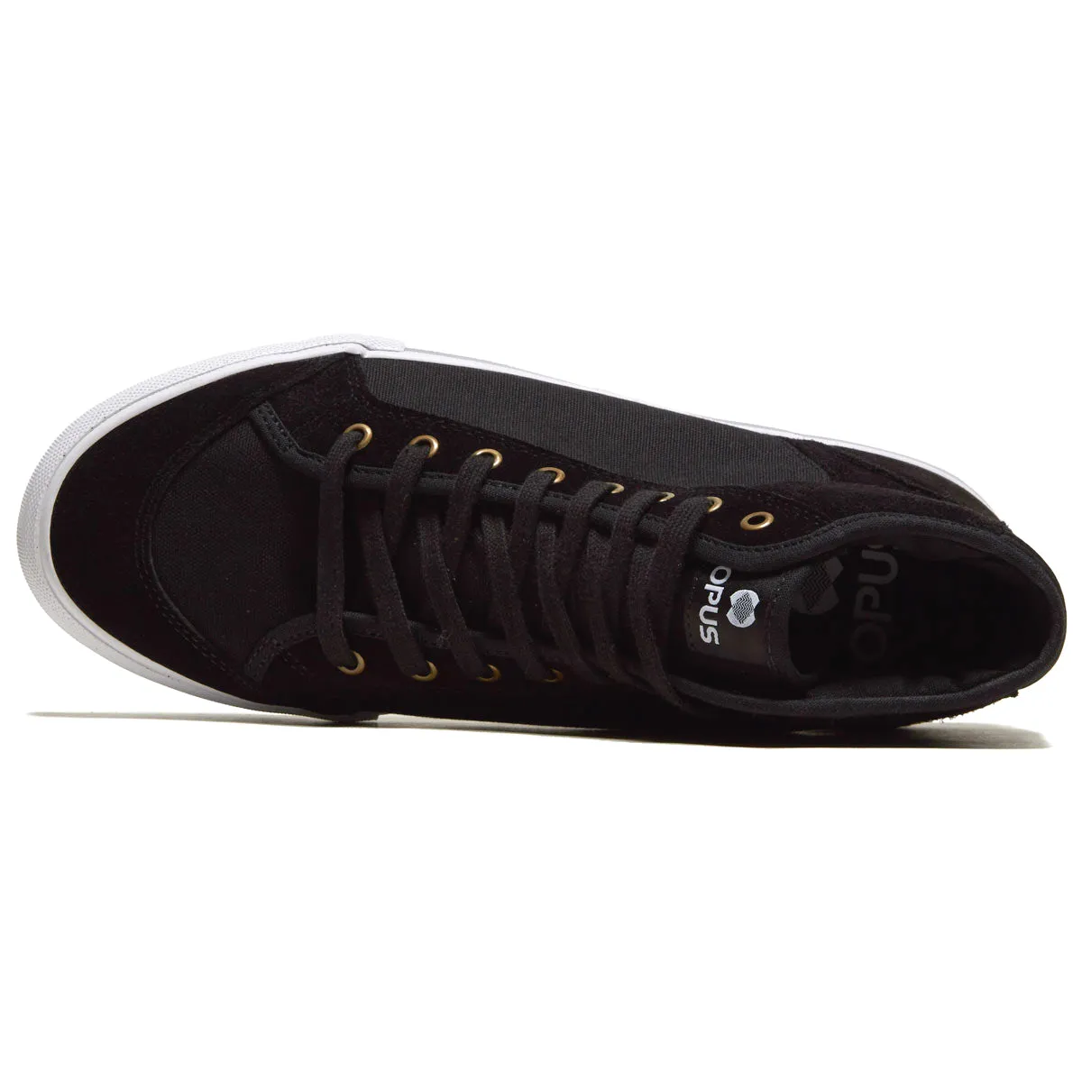 Street Edge Opus Court Hi Shoes - Black/White