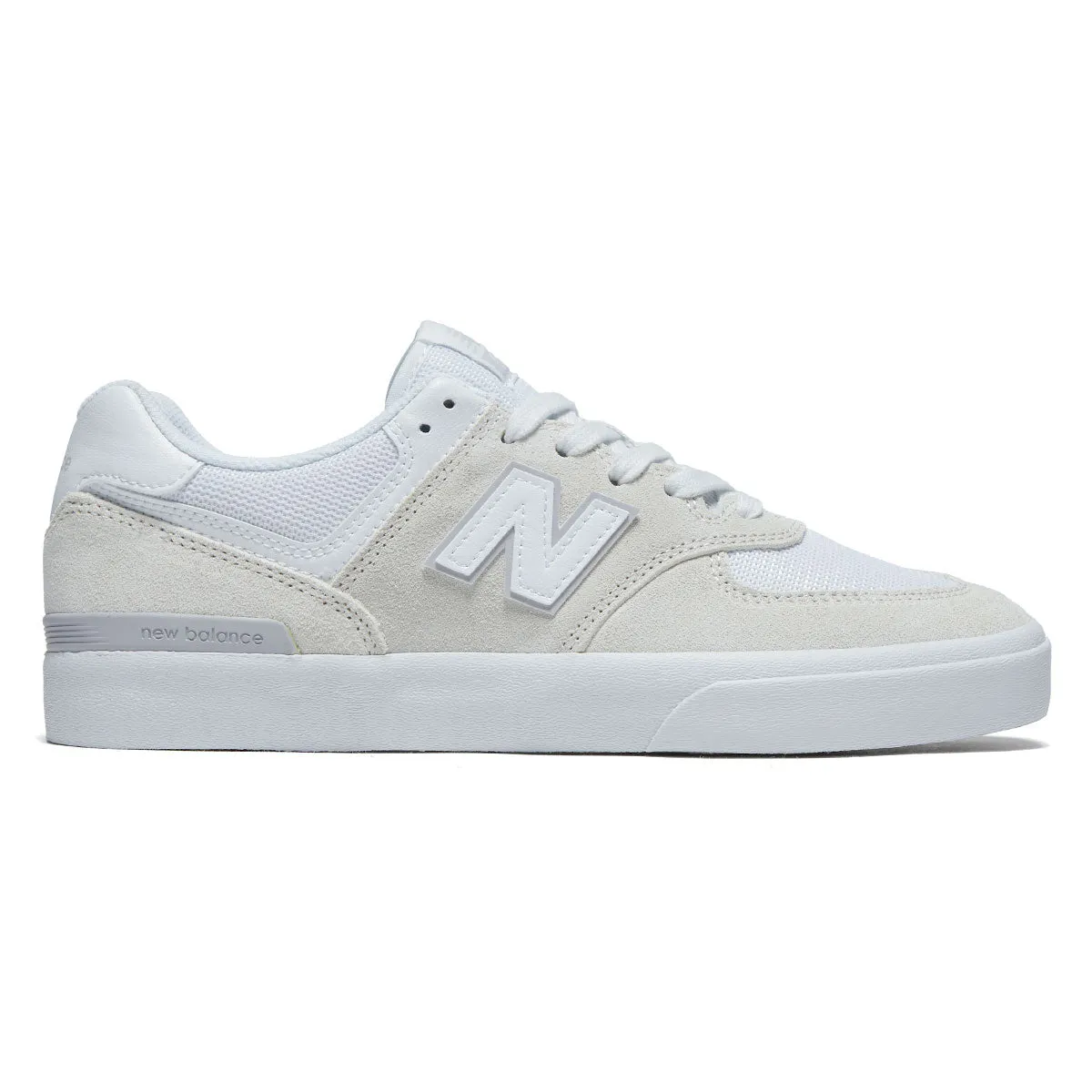New Balance 574 Vulc Shoes - Sea Salt/White Vibrant Look Performance Ready