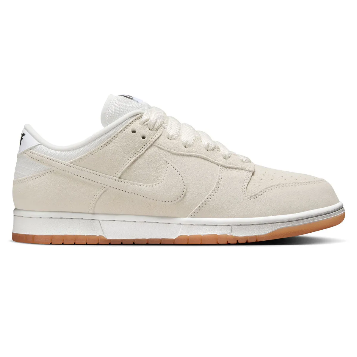 Creative Edge Nike SB Dunk Low Pro B Shoes - Pale Ivory/Summit White/White