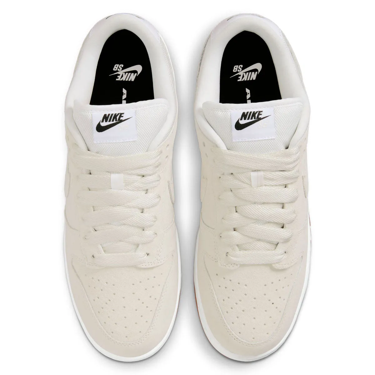 Street Jump Nike SB Dunk Low Pro B Shoes - Pale Ivory/Summit White/White