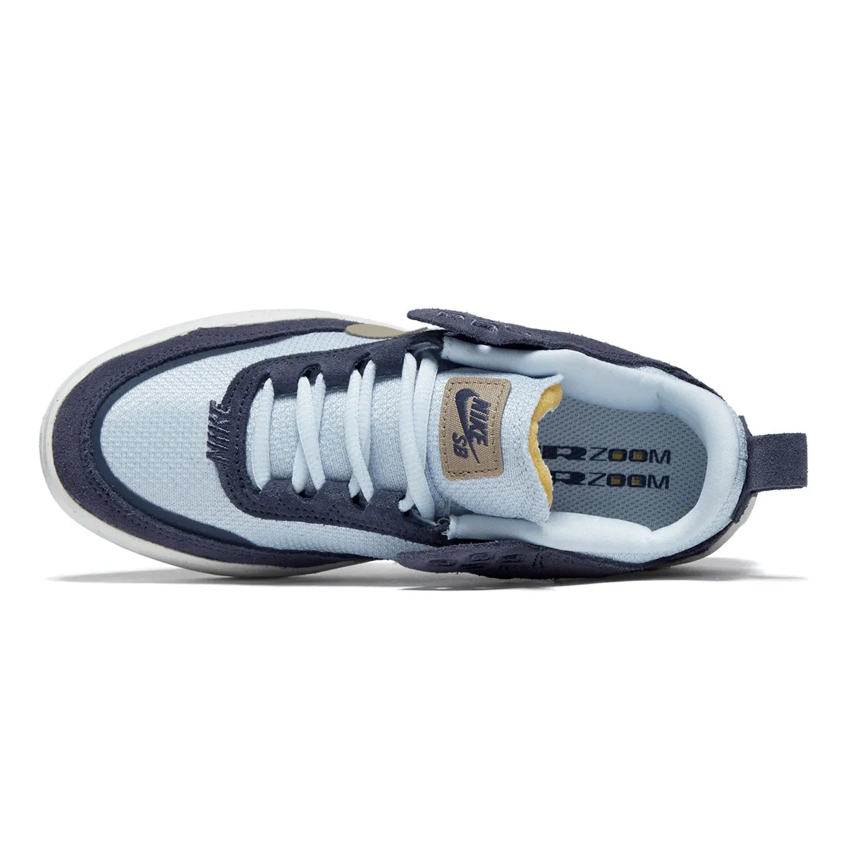 Street Swift Nike SB Youth Day One Shoes - Thunder Blue/Khaki/Blue Tint/Sail