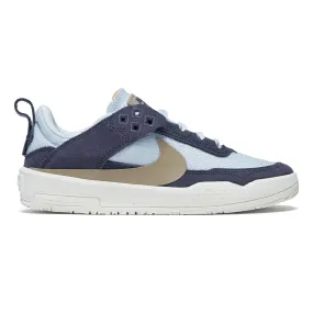 Nike SB Youth Day One Shoes - Thunder Blue/Khaki/Blue Tint/Sail Premium Texture Street Style