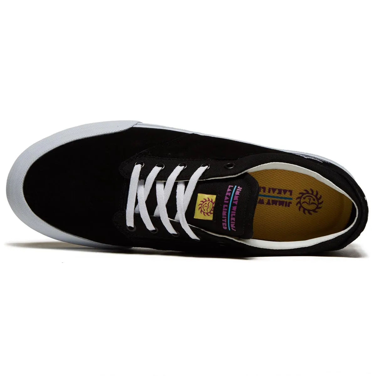 Street Tough Lakai Wilkins Shoes - Black Suede