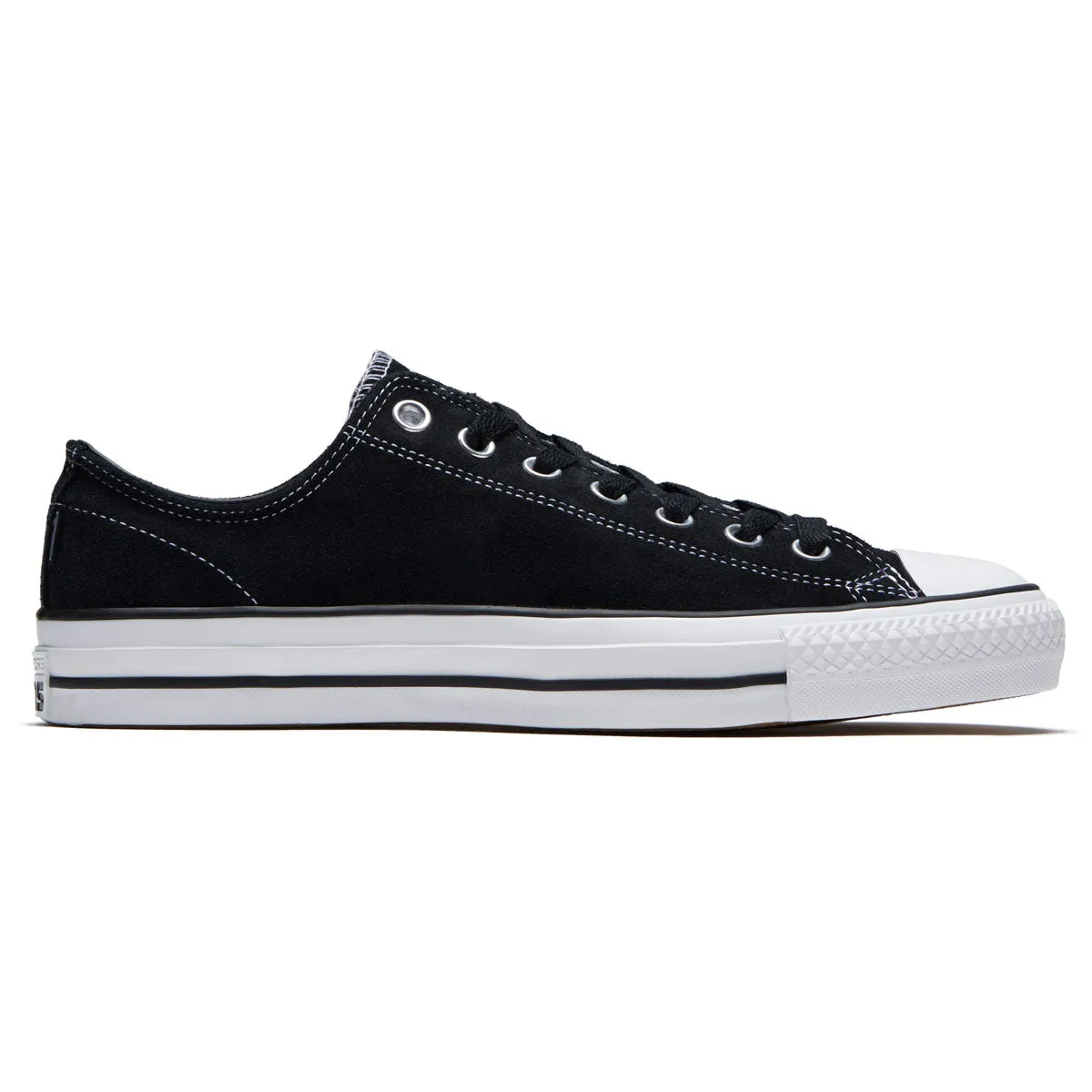 Adventure Ready Light cushion Converse Chuck Taylor All Star Pro Suede Ox Shoes - Black/Black/White