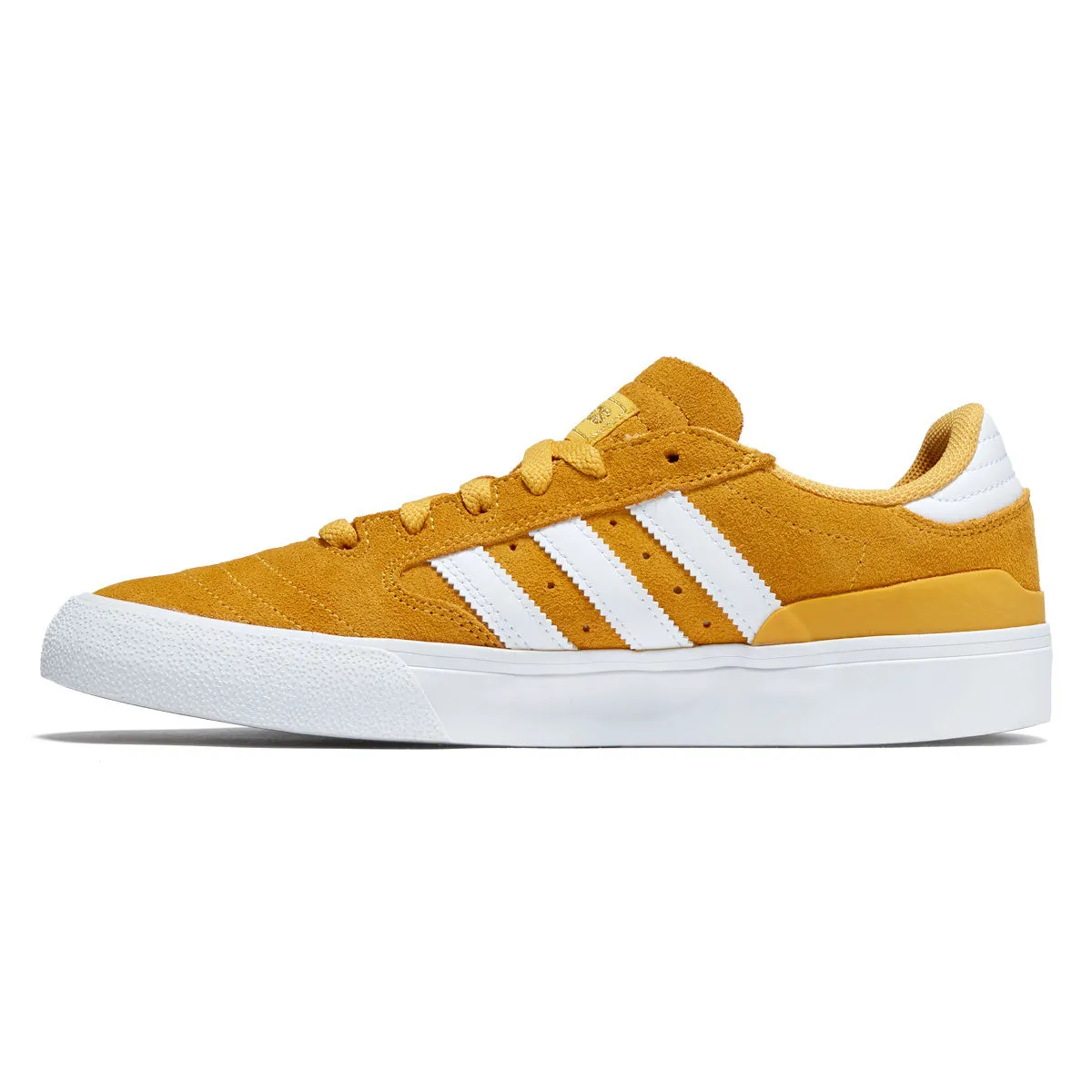 Street Zoom Adidas Busenitz Vulc II Shoes - Preloved Yellow/Ftwr White/Gold Metallic