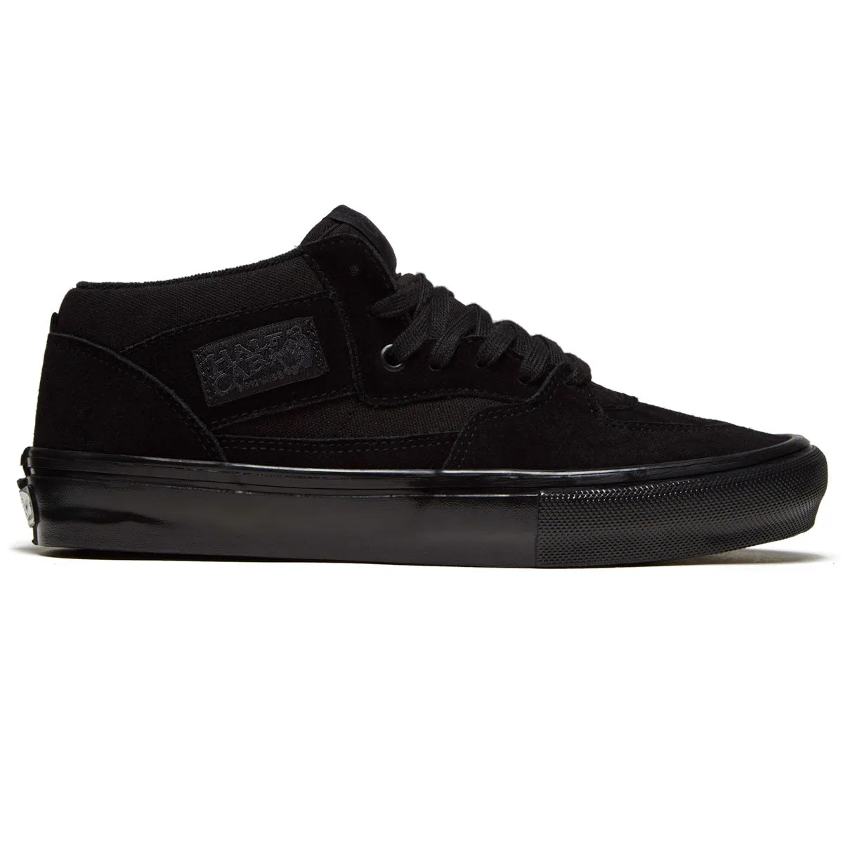 Bold colors Comfortable Ride Vans Skate Half Cab Shoes - Black/Black