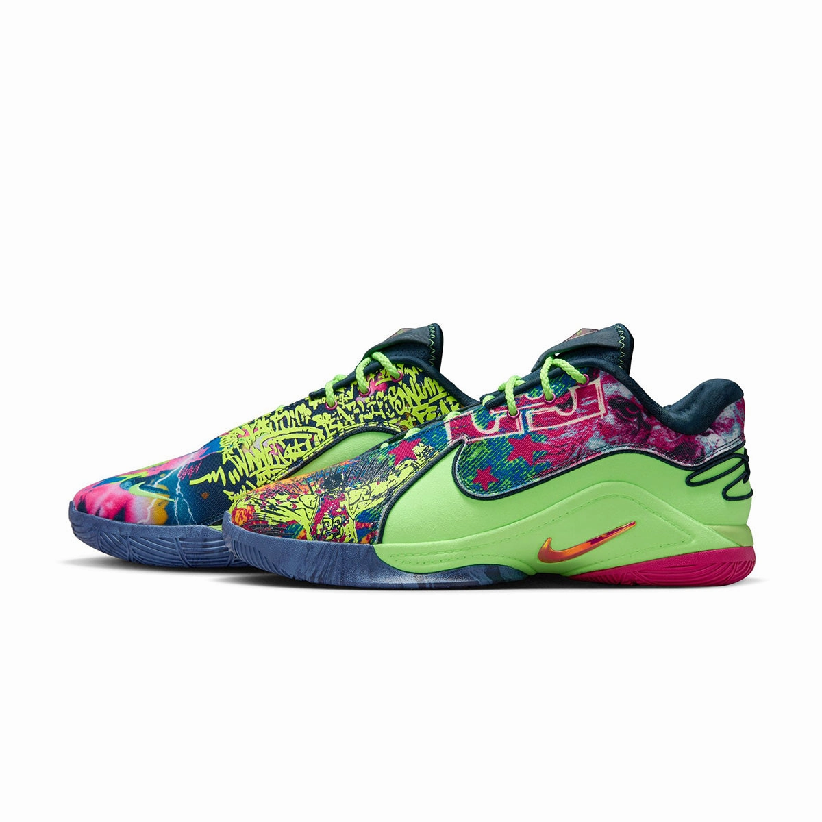 Structured sole Lebron XXII BW EP 'Blustery Fireberry Ghost Green'