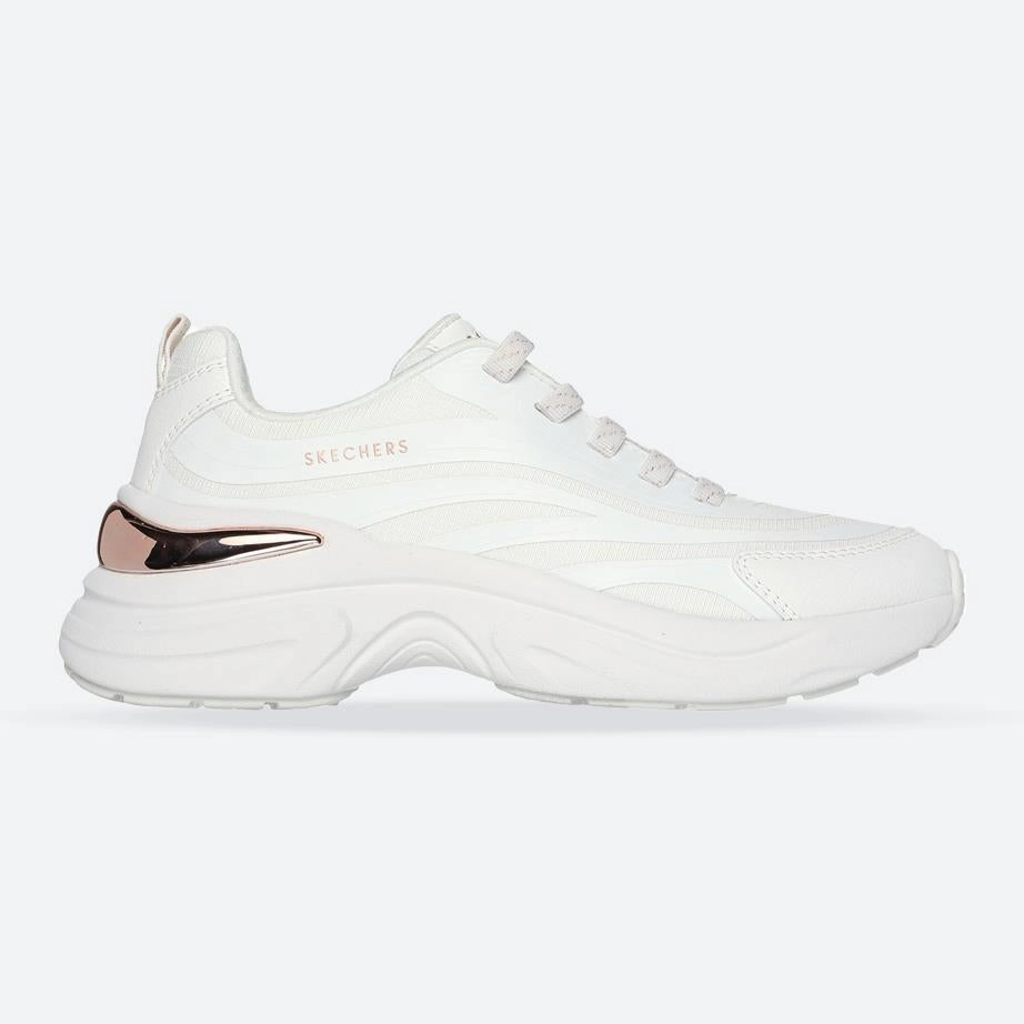 Stylish Support Women's Wide Fit Skechers 177575 Hazel Step N Flow Sneakers