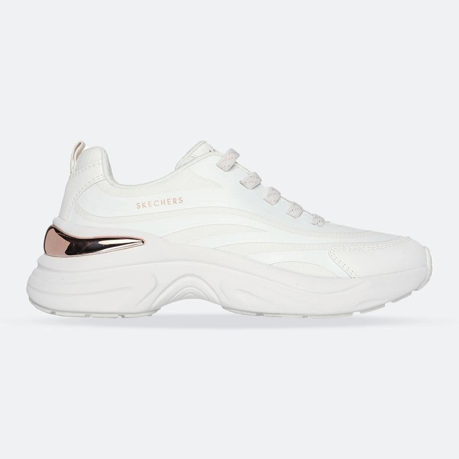 Stylish Support Women's Wide Fit Skechers 177575 Hazel Step N Flow Sneakers