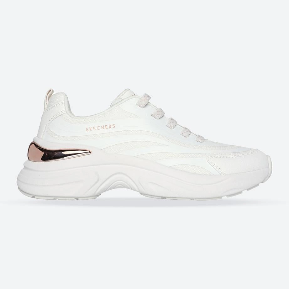 Stylish Support Women's Wide Fit Skechers 177575 Hazel Step N Flow Sneakers