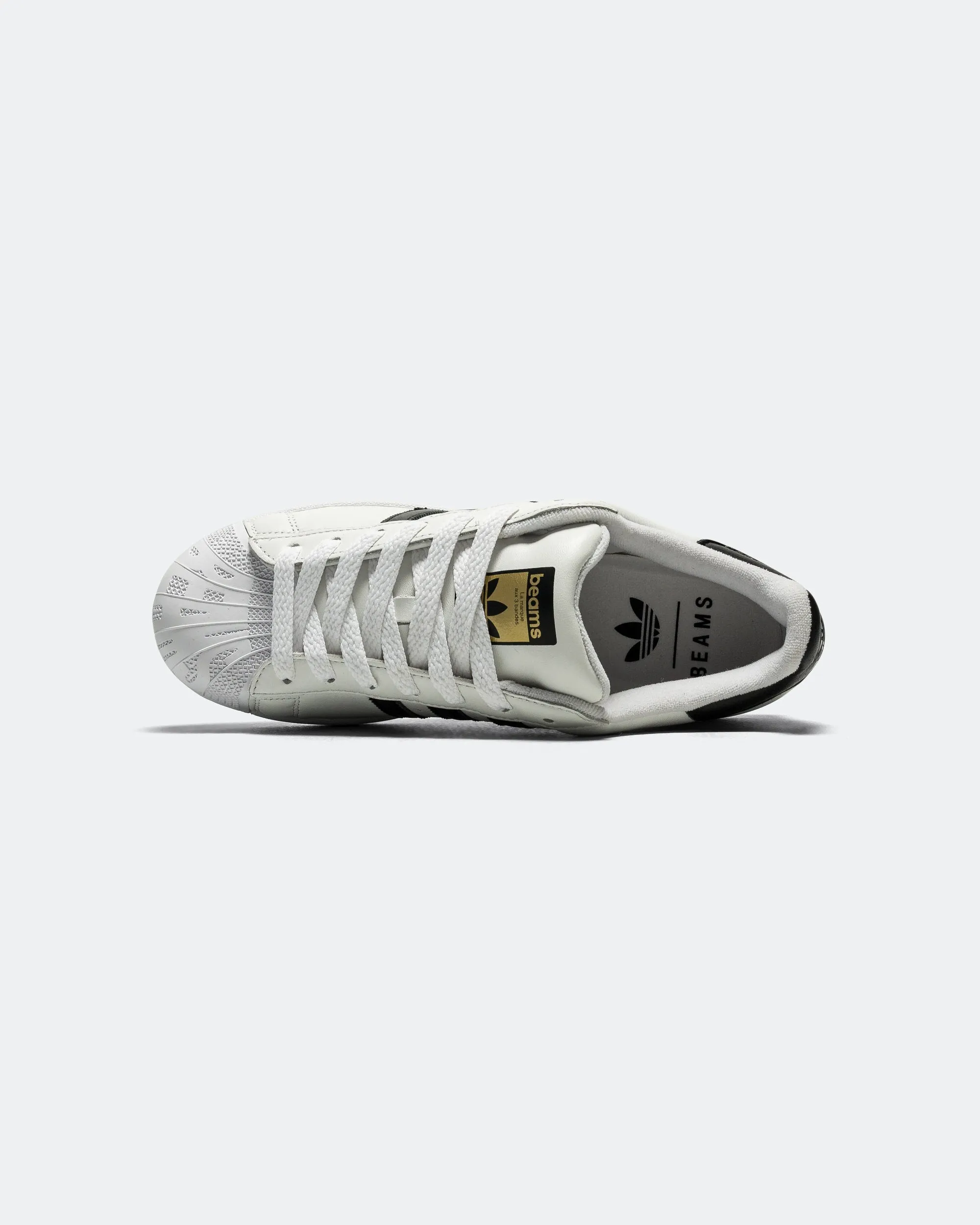 Superstar x BEAMS - Footwear White/Core Black-Gold Metallic Max Motion