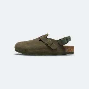 Clean Lines Tokio - Thyme Suede Leather