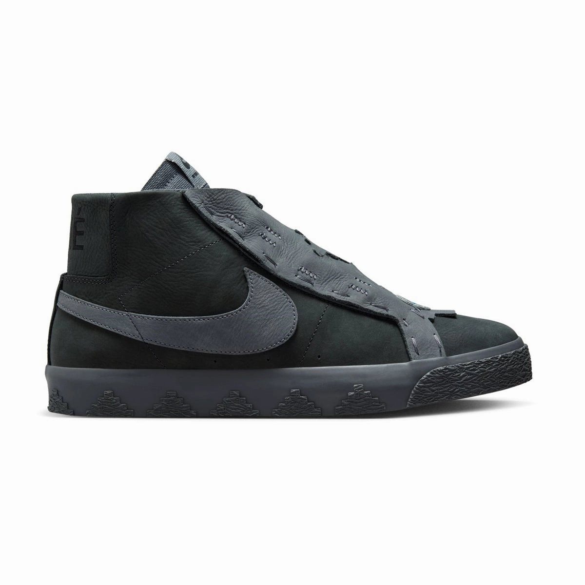 Flat Sole French Ease   Diorr Greenwood Zoom Blazer Mid QS 'Dark Smoke Grey'