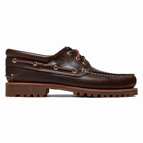 Timberland Authentic Boat Shoes - Brown Quick Comfort Step