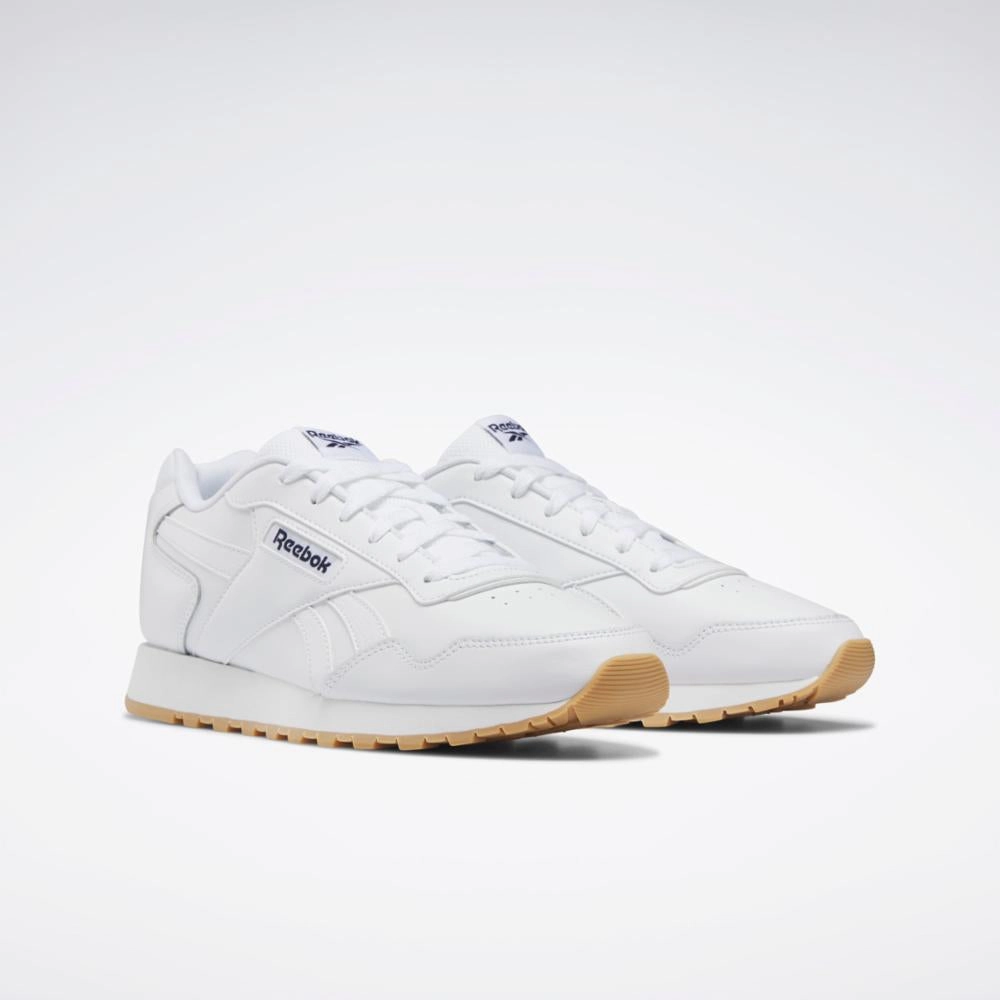 Timeless Comfort Reebok Footwear Men Reebok Glide FTWWHT/VECNAV/RBKG01