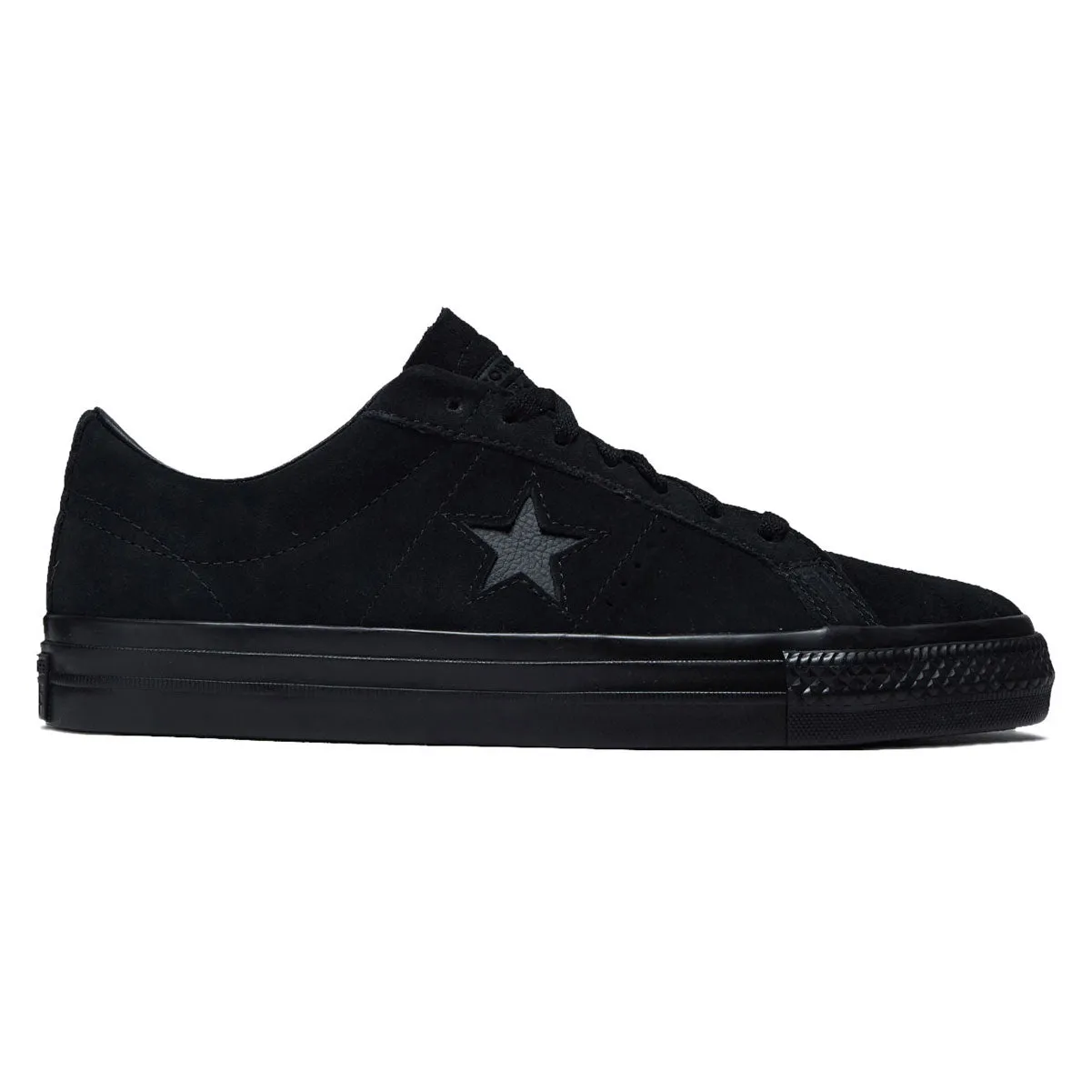 Converse One Star Pro Ox Shoes - Black/Black/Black All Terrain Ride Adaptive Style