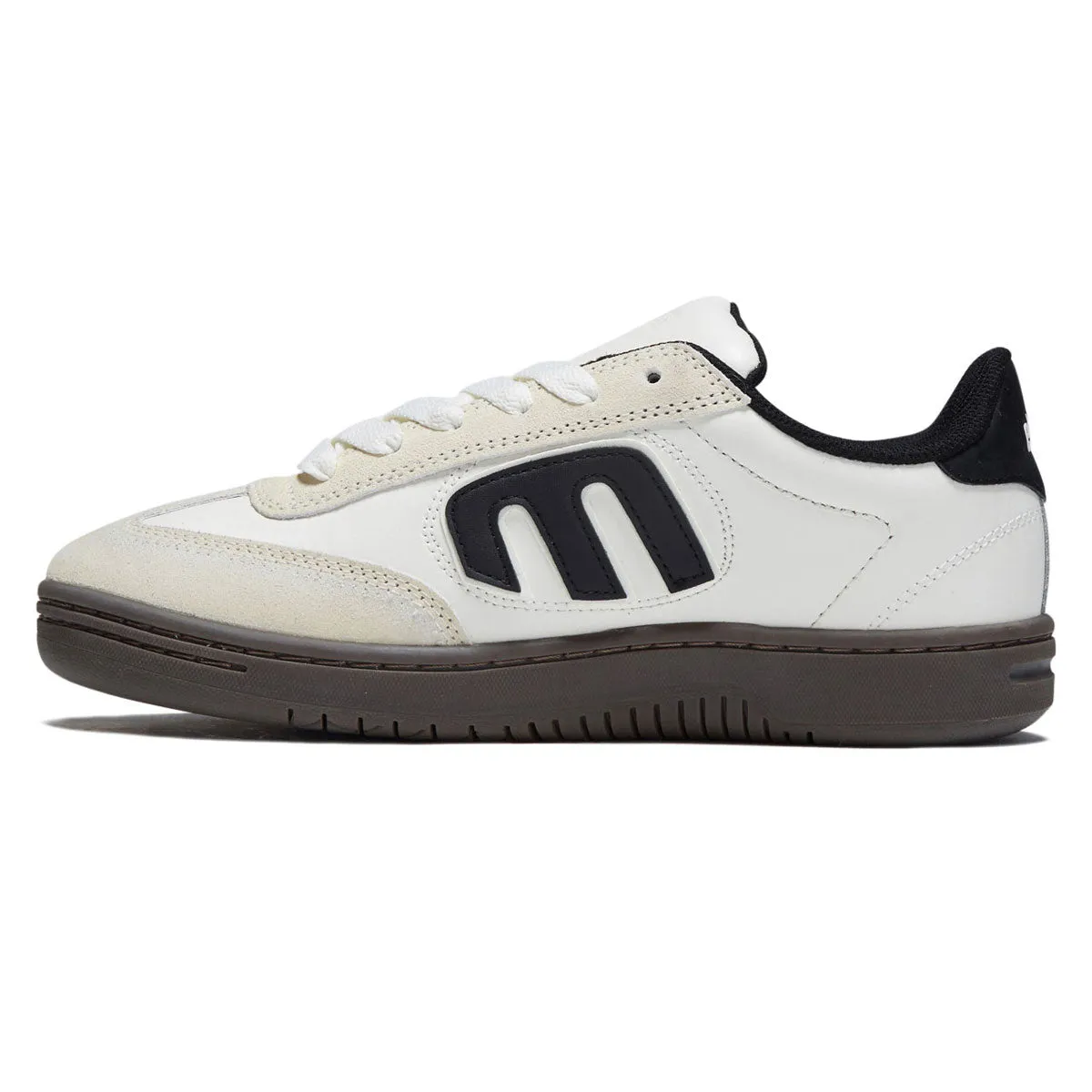 Toe Force Max Etnies Lo-Cut Shoes - White/Black/Gum