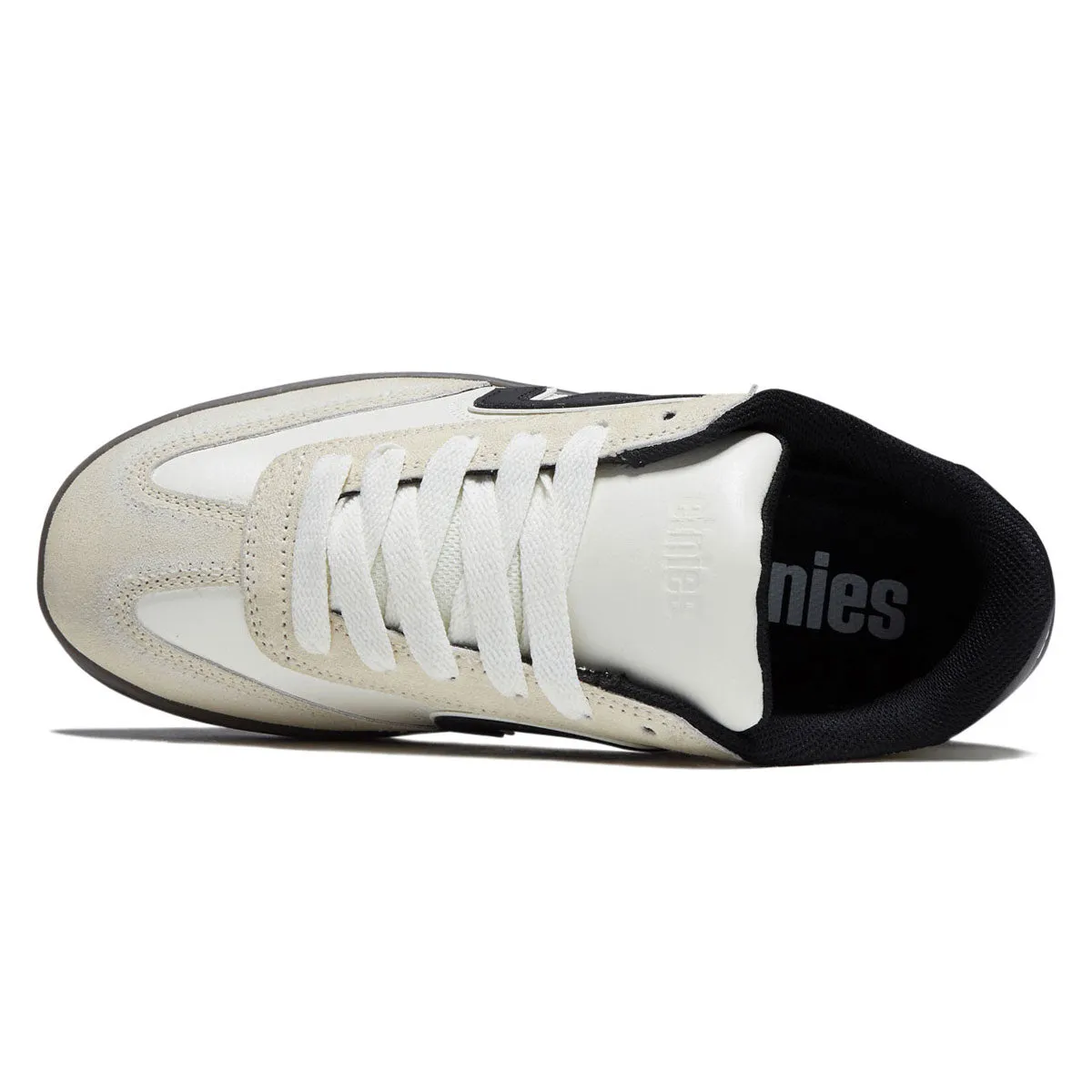 Toe Force Max Etnies Lo-Cut Shoes - White/Black/Gum