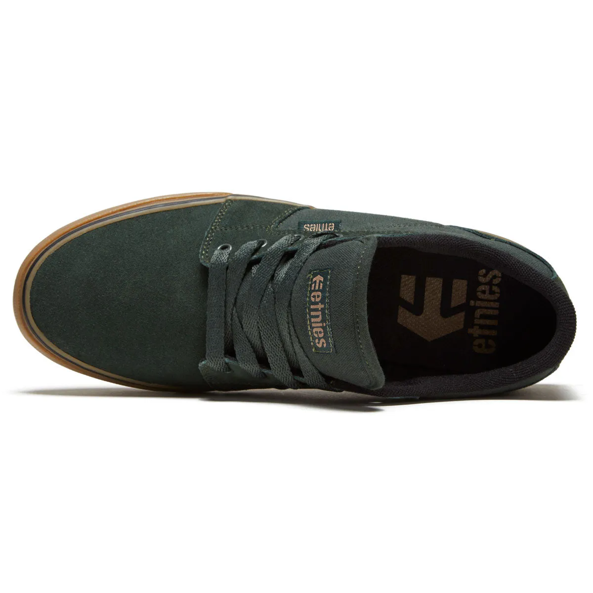Toe Guard Etnies Barge Ls Shoes - Green/Gum
