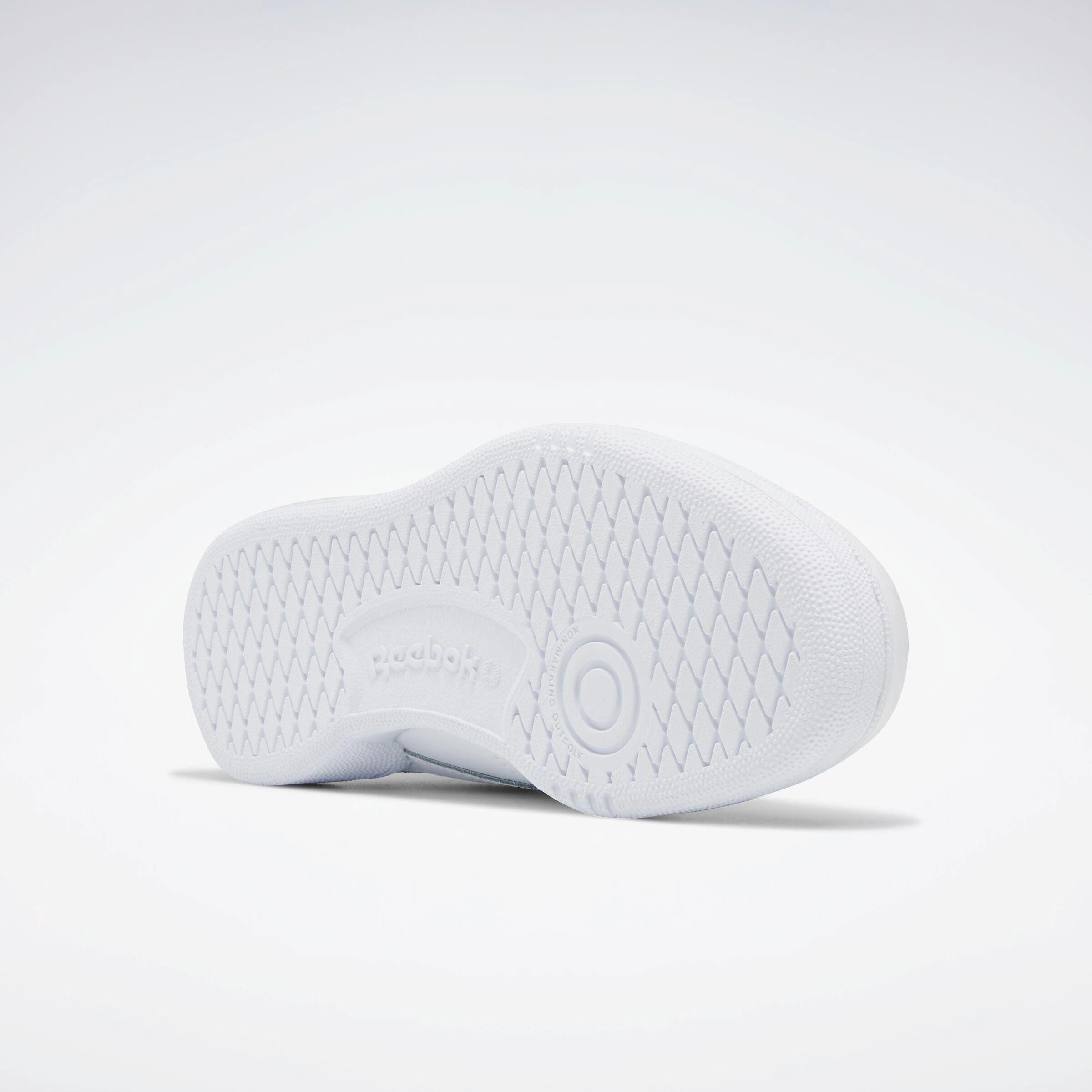 Travel Companion Reebok Footwear Kids Club C Shoes - Grade School WHITE/SHEER GREY-INT