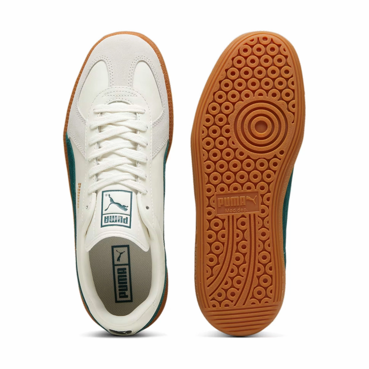 Travel Step-On Comfort Army Trainer 'Warm White Dark Myrtle'